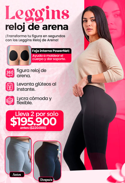 LEGGINS RELOJ DE ARENA