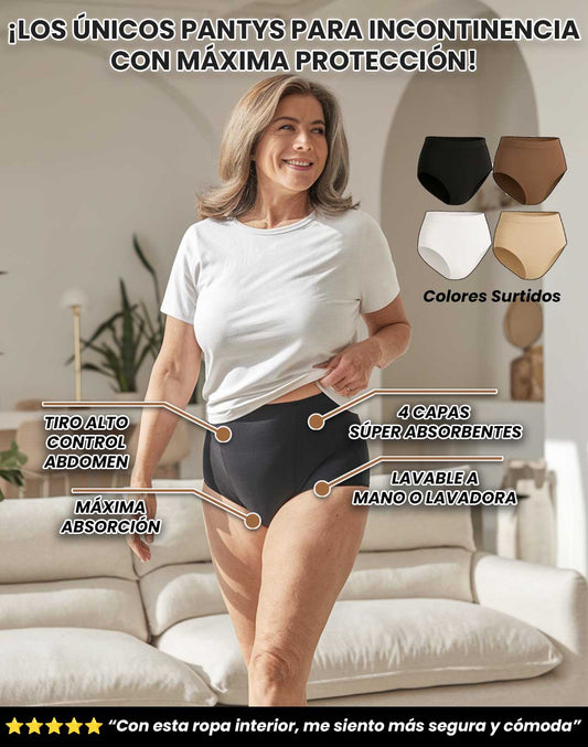 AbsorbeComfort® Pantys para incontinencia 🌸