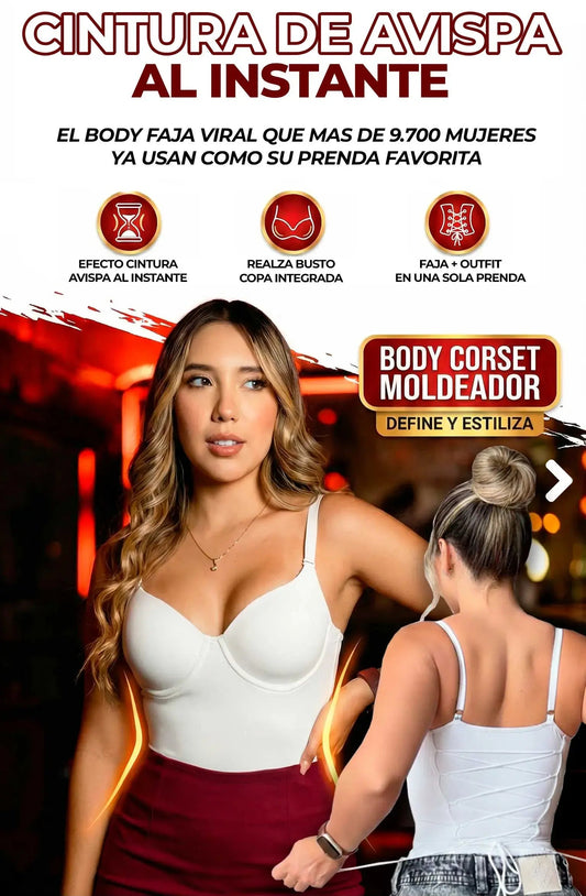 Corset Moldeador Ajustable + ¡Obsequio! jenn (Copia) (Copia