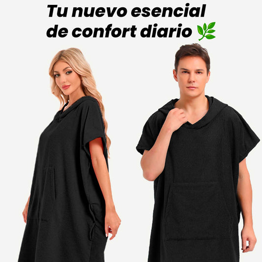 Poncho toalla gruesa de secado rápido