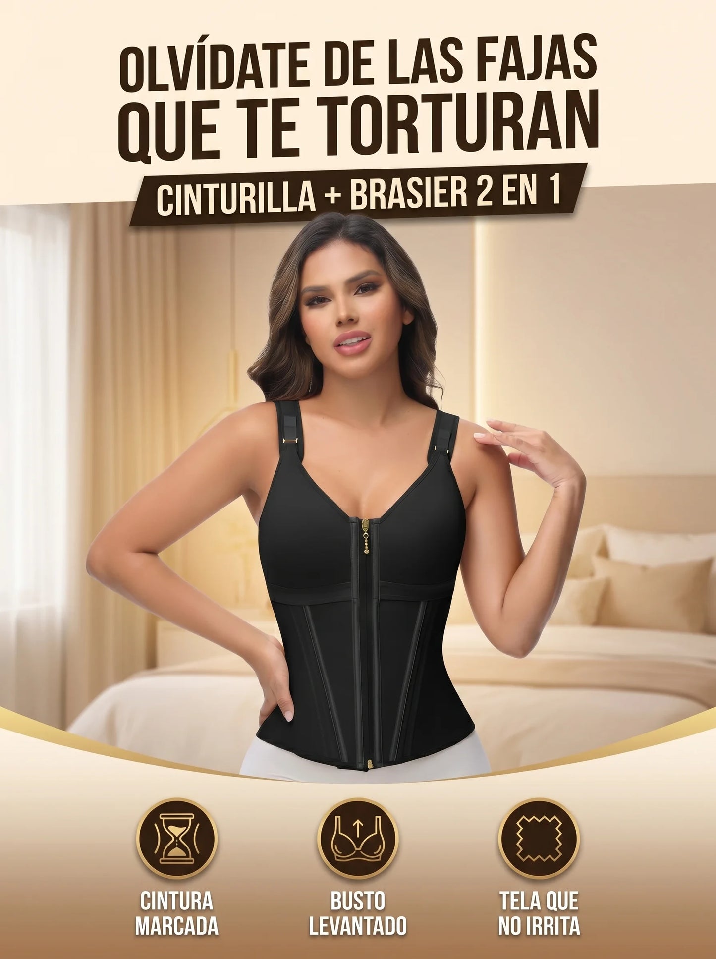 Cinturilla con brasier