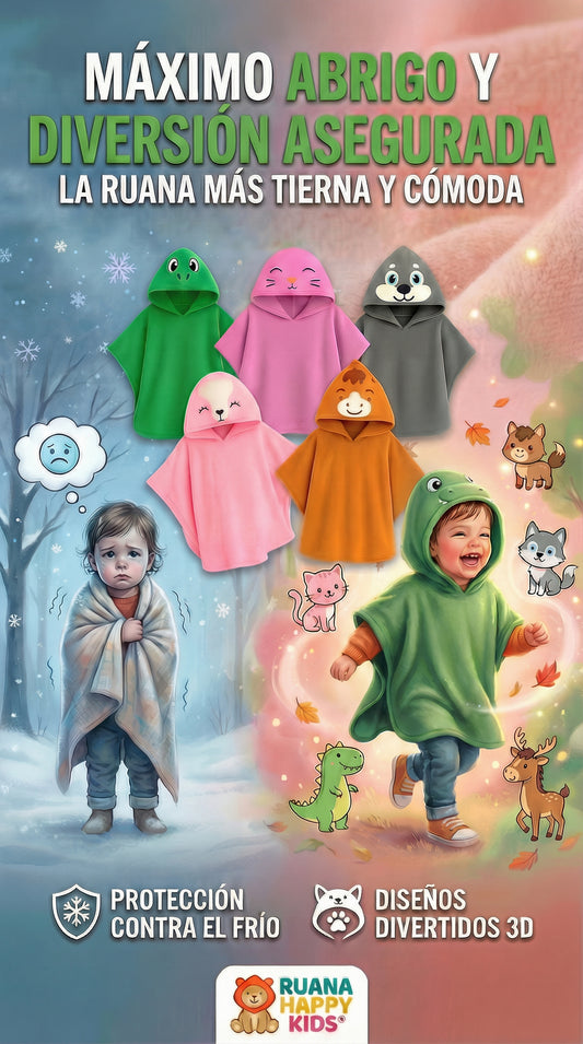 🥳 Ruana happy Kids 🤩