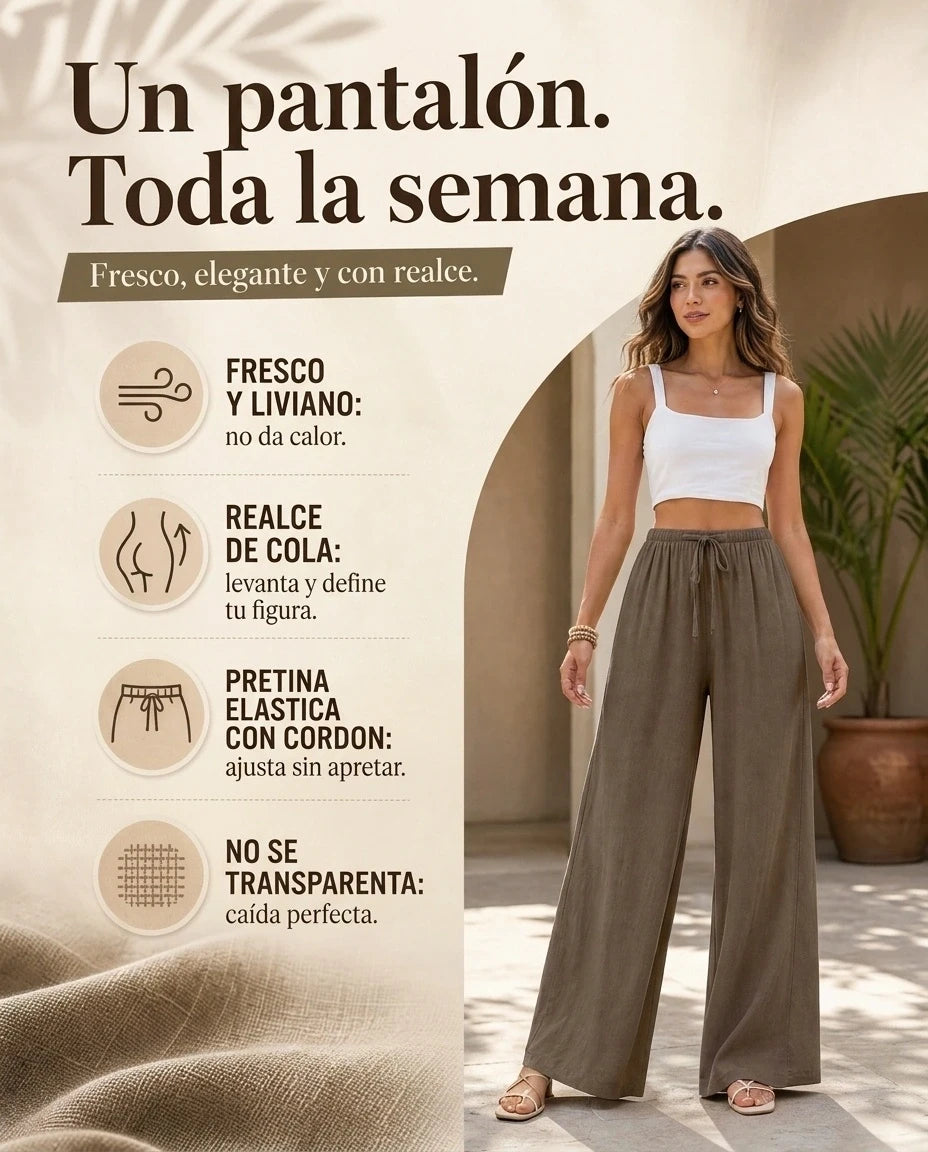 Pantalón Palazzo Lino